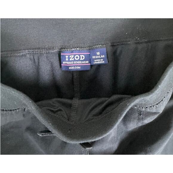 IZOD Youth Girls Size 16 Navy Blue Polyester Spandex Skort - Picture 2 of 4